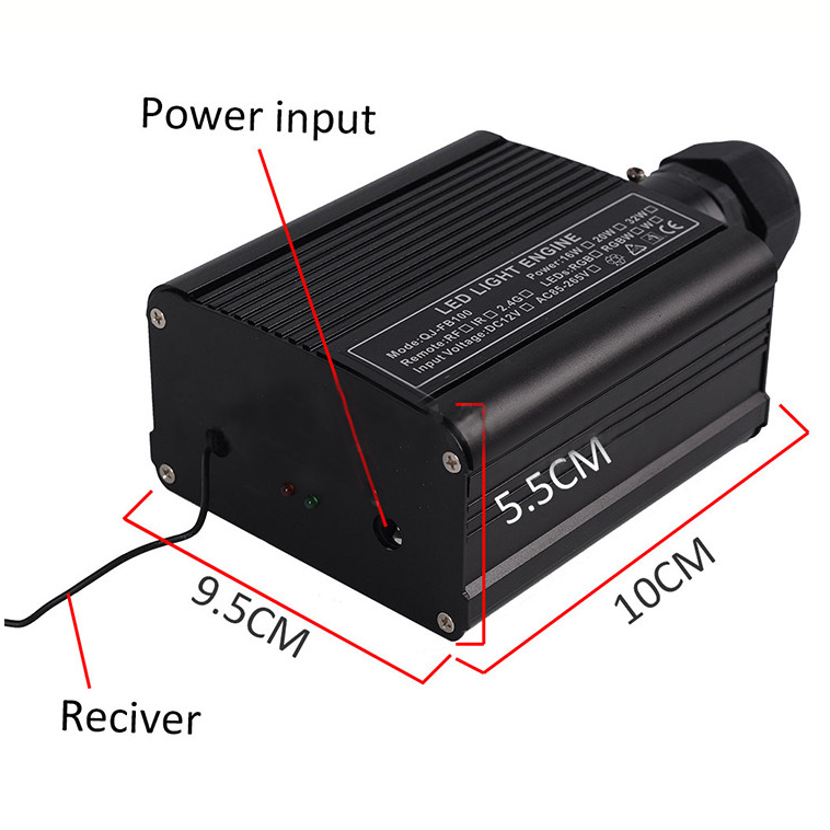 16W RGBW 4 Plug Type Selection 28key RF Remote LED Fiber Optic Engine Driver For Fiber Optics 16W RGBW 4 Plug Type Selection 28key RF Remote LED Fiber Optic Engine Driver For Fiber Optics